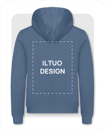 Felpa Unisex con Cappuccio