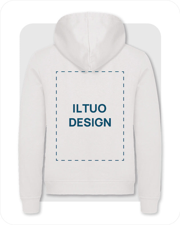 Felpa Unisex con Cappuccio