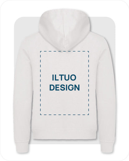 Felpa Unisex con Cappuccio