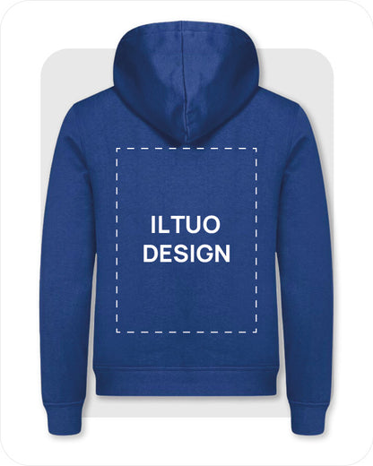 Felpa Unisex con Cappuccio