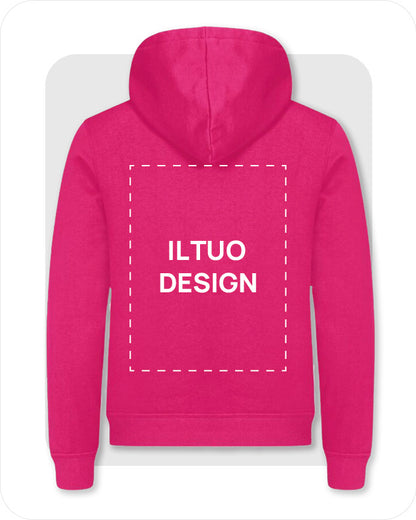 Felpa Unisex con Cappuccio