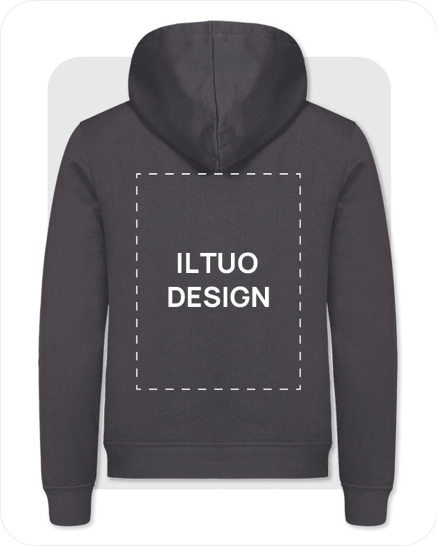 Felpa Unisex con Cappuccio
