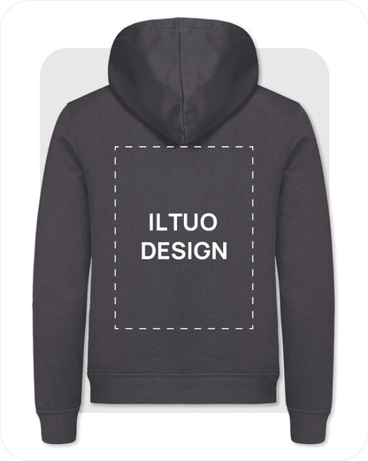 Felpa Unisex con Cappuccio