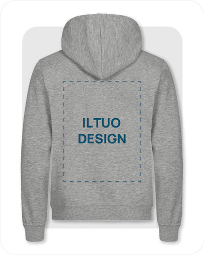 Felpa Unisex con Cappuccio