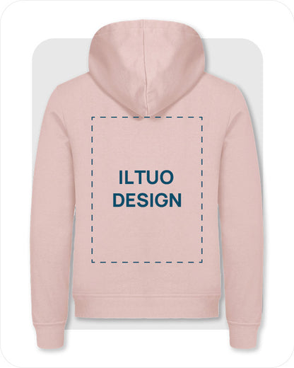 Felpa Unisex con Cappuccio