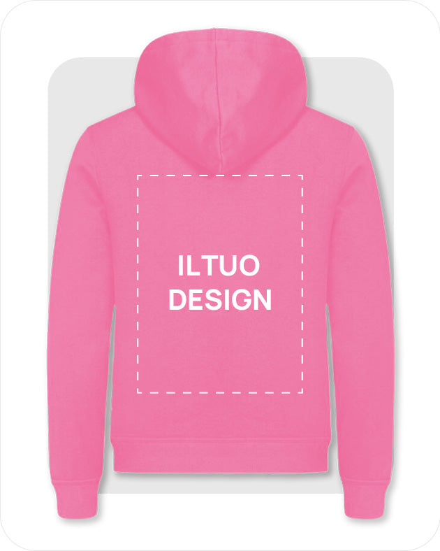 Felpa Unisex con Cappuccio