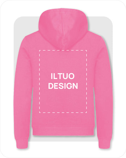 Felpa Unisex con Cappuccio
