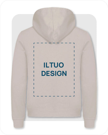 Felpa Unisex con Cappuccio