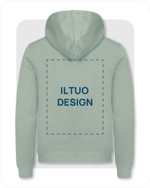 Felpa Unisex con Cappuccio