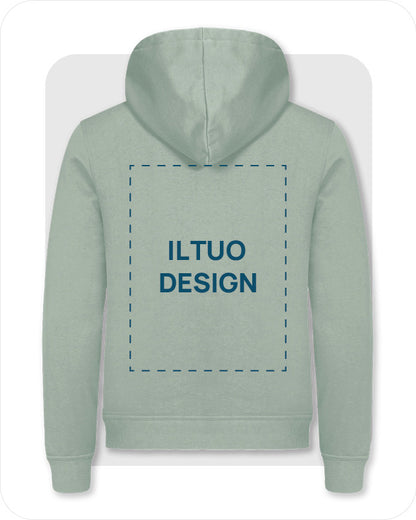 Felpa Unisex con Cappuccio