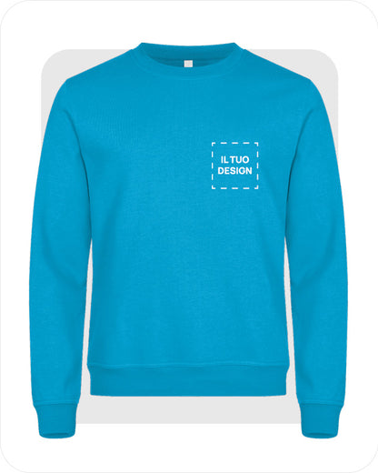 Felpa Unisex Girocollo