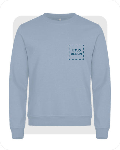 Felpa Unisex Girocollo