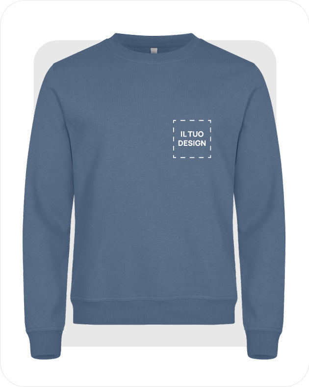 Felpa Unisex Girocollo