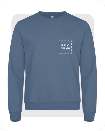 Felpa Unisex Girocollo