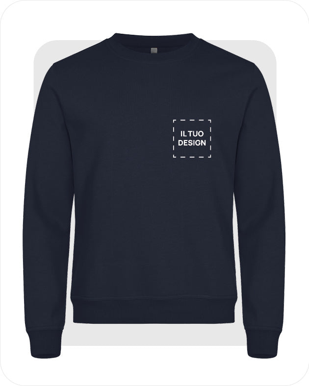 Felpa Unisex Girocollo