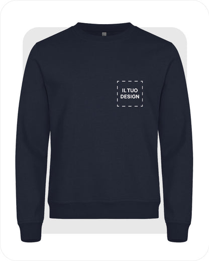 Felpa Unisex Girocollo