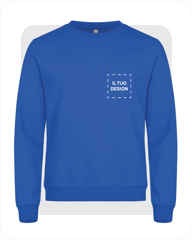 Felpa Unisex Girocollo