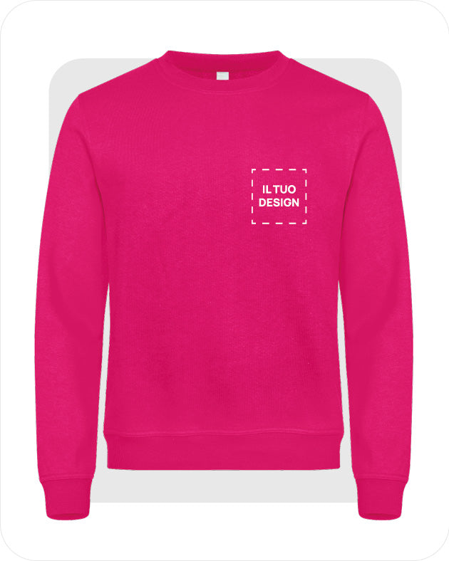 Felpa Unisex Girocollo