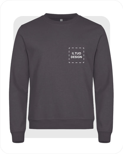 Felpa Unisex Girocollo