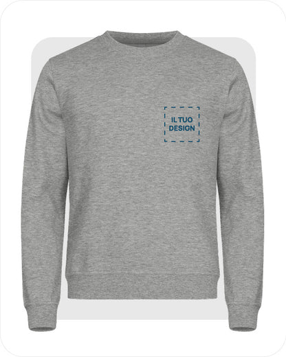 Felpa Unisex Girocollo
