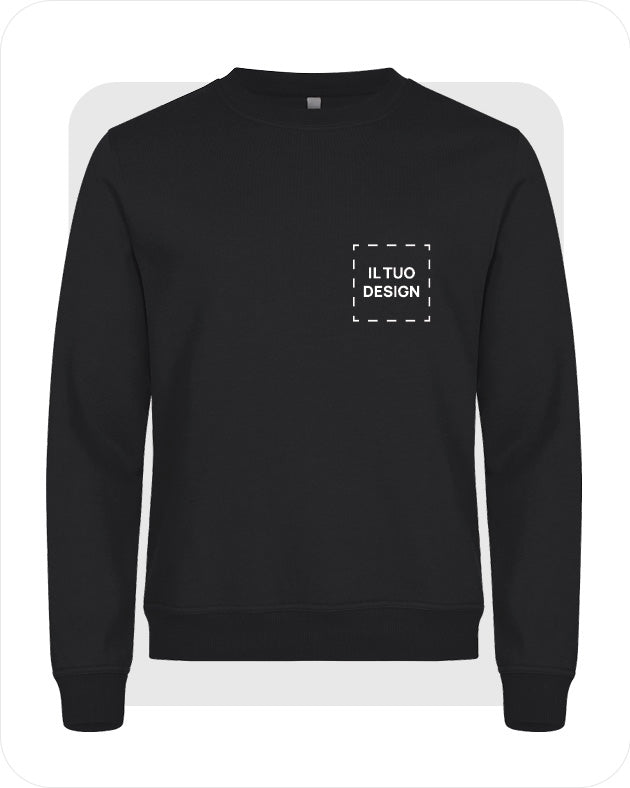 Felpa Unisex Girocollo