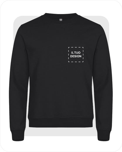 Felpa Unisex Girocollo