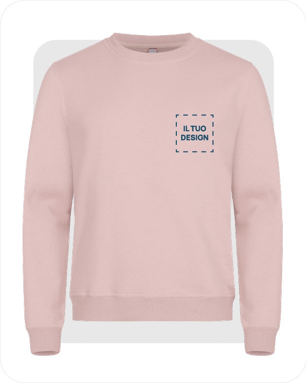Felpa Unisex Girocollo