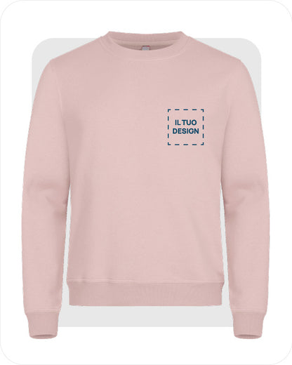 Felpa Unisex Girocollo