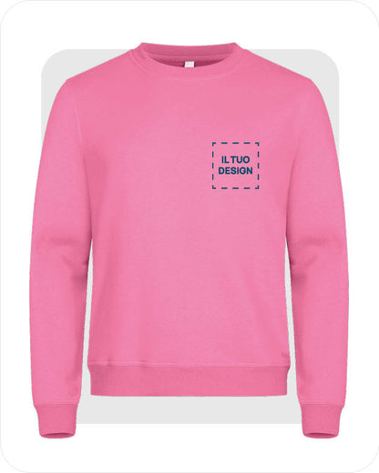 Felpa Unisex Girocollo