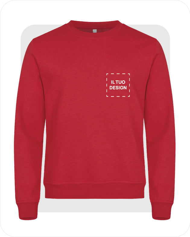 Felpa Unisex Girocollo