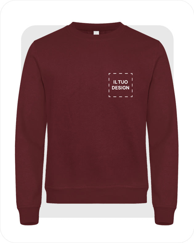 Felpa Unisex Girocollo