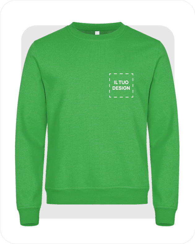 Felpa Unisex Girocollo