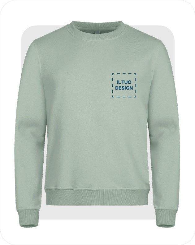 Felpa Unisex Girocollo