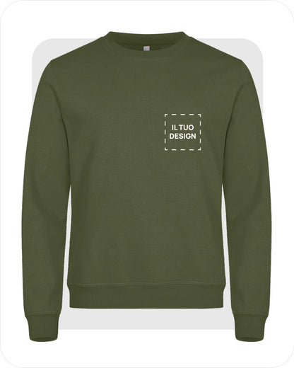 Felpa Unisex Girocollo