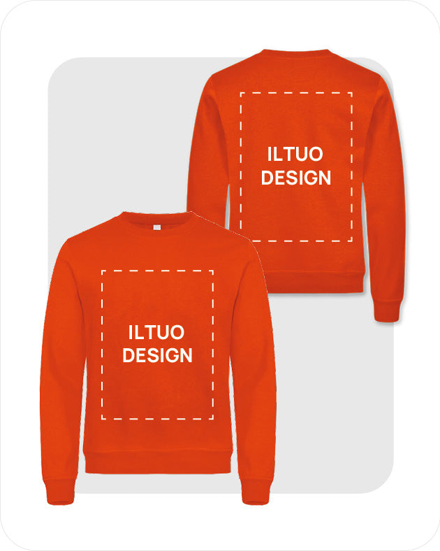 Felpa Unisex Girocollo