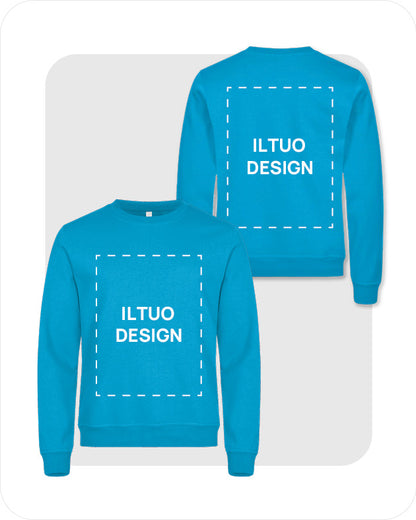 Felpa Unisex Girocollo