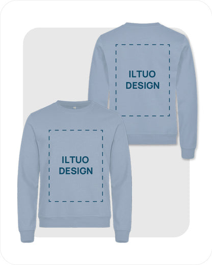 Felpa Unisex Girocollo