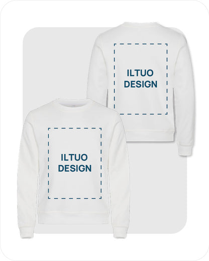 Felpa Unisex Girocollo