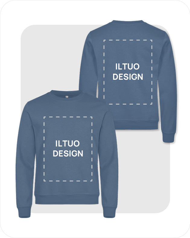 Felpa Unisex Girocollo