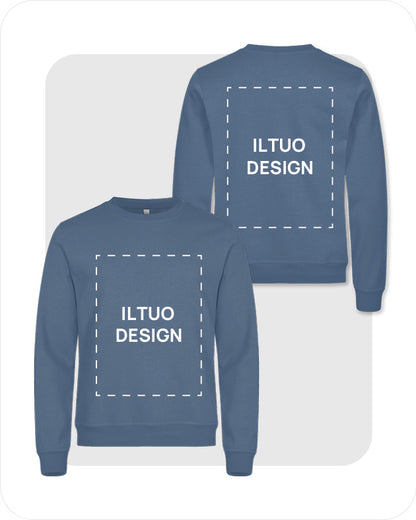 Felpa Unisex Girocollo