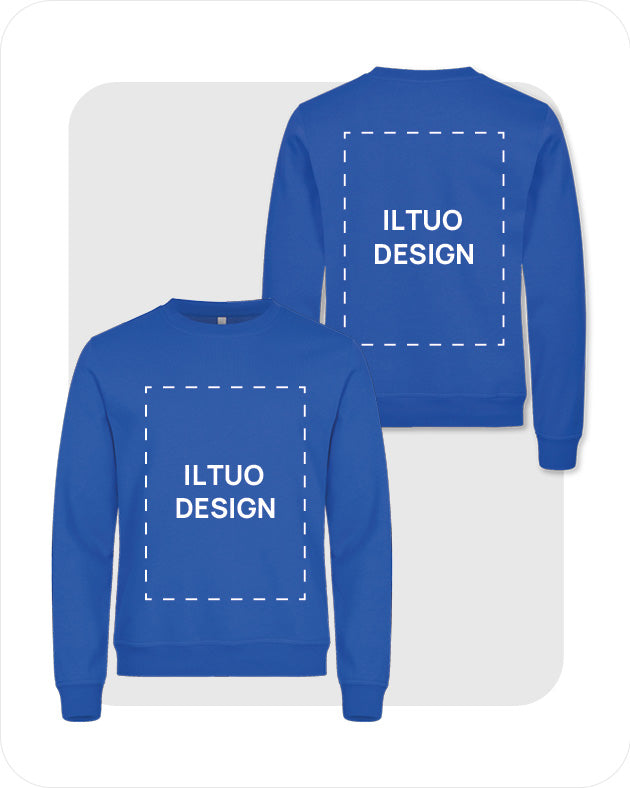 Felpa Unisex Girocollo