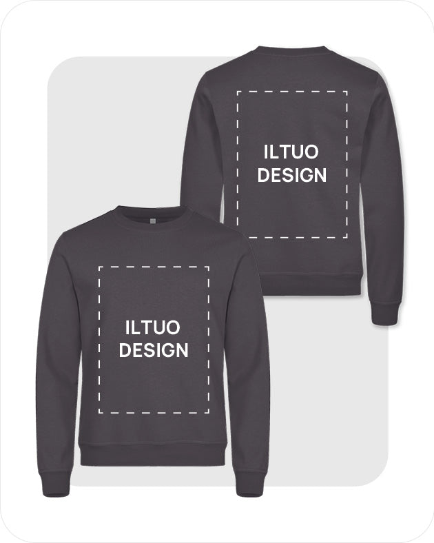 Felpa Unisex Girocollo