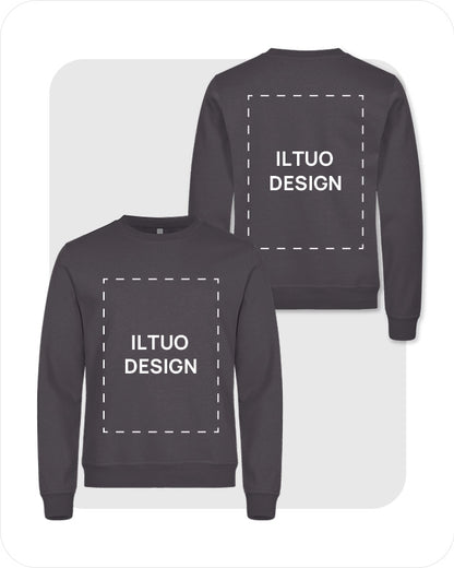 Felpa Unisex Girocollo