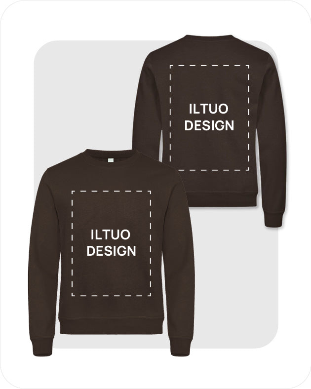 Felpa Unisex Girocollo