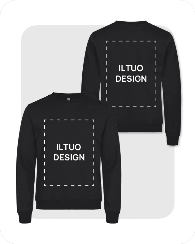 Felpa Unisex Girocollo