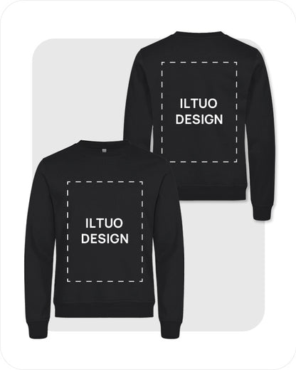 Felpa Unisex Girocollo