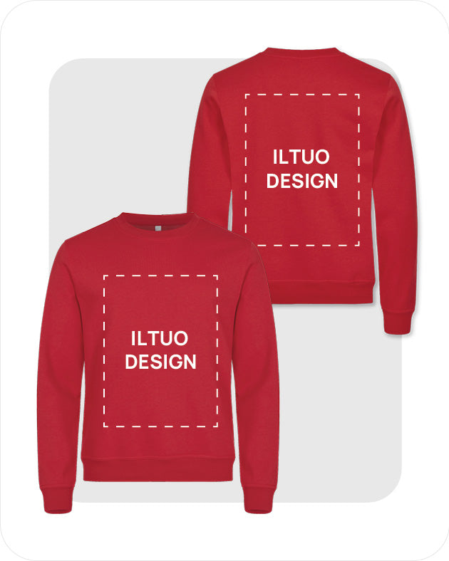 Felpa Unisex Girocollo