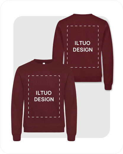 Felpa Unisex Girocollo