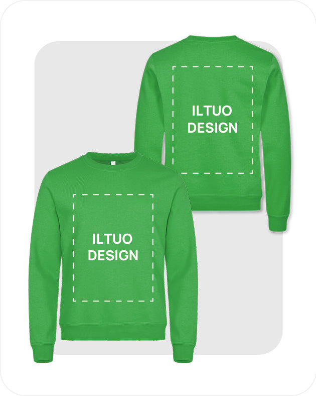 Felpa Unisex Girocollo