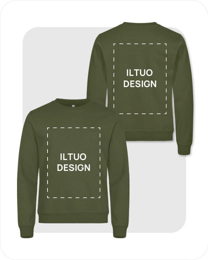 Felpa Unisex Girocollo
